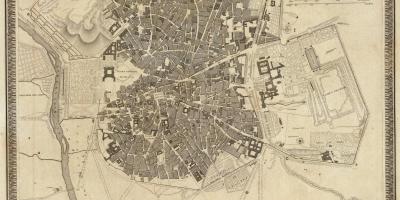Peta Madrid kota tua