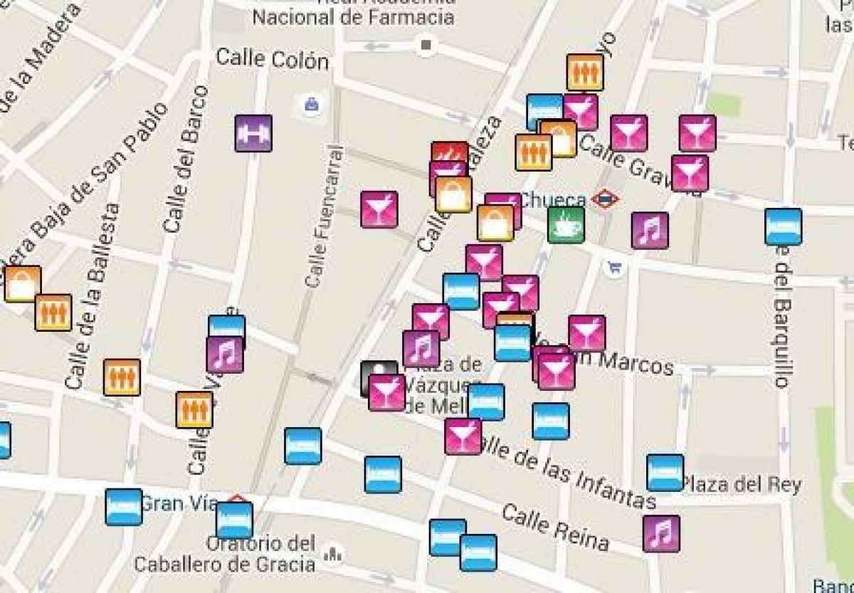 gay kawasan Madrid peta