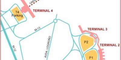 Madrid peta terminal lapangan terbang